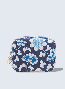 Necessaire Floral Azul